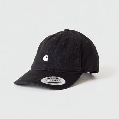 Madison Logo Cap | Black / White