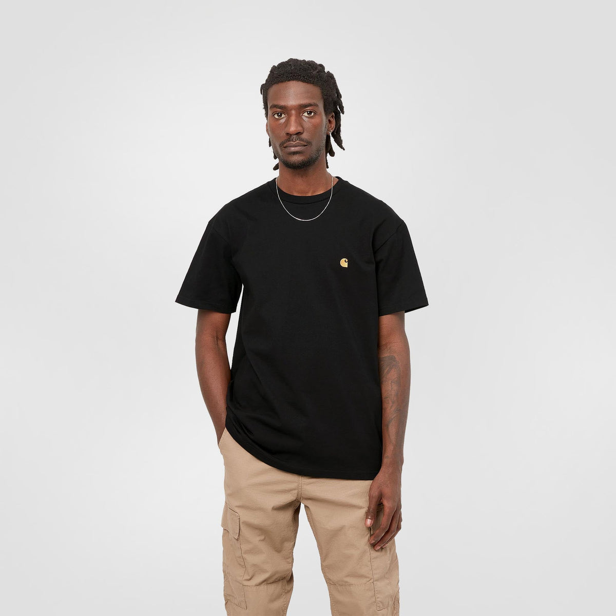 S/S Chase T-Shirt | Black / Gold