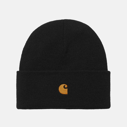 Chase Beanie | Black / Gold
