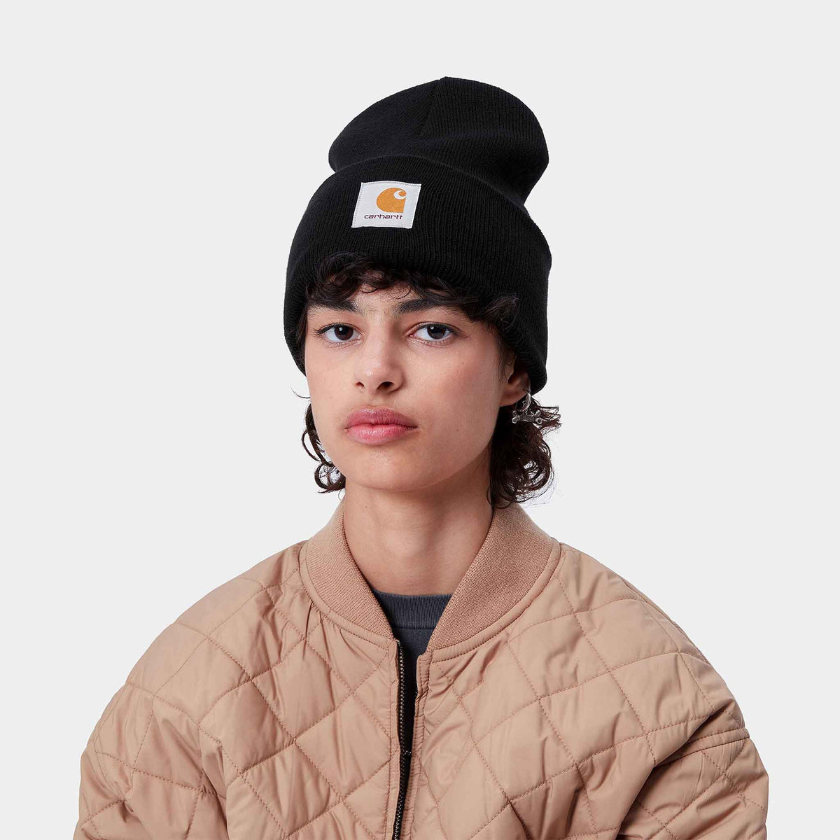 Acrylic Watch Hat | Black