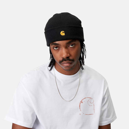 Chase Beanie | Black / Gold
