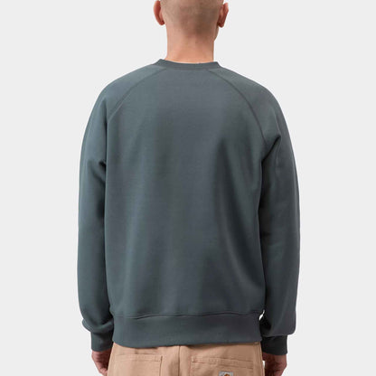 Chase Sweat | Cozy Blue / Gold