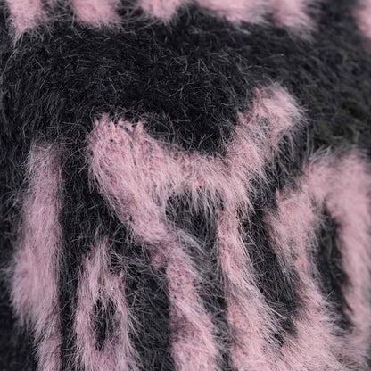 Chedda Neckwarmer | Black / Glassy Pink