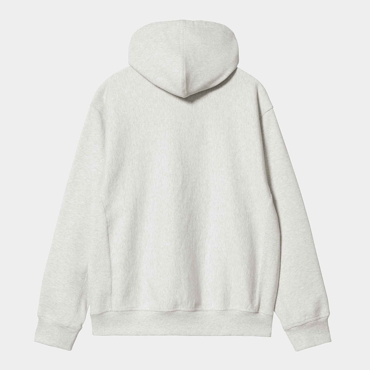 Hooded American Script Sweat | Ash Heather
