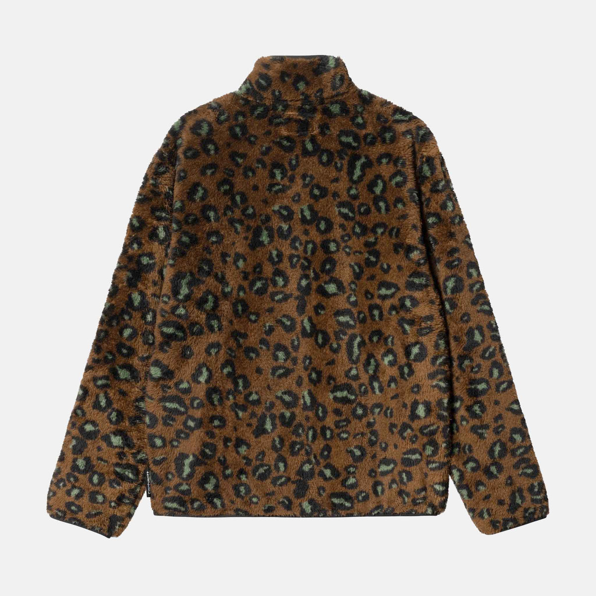 Jebson Sweat Jacket | Camo Leo, Tamarind / Black