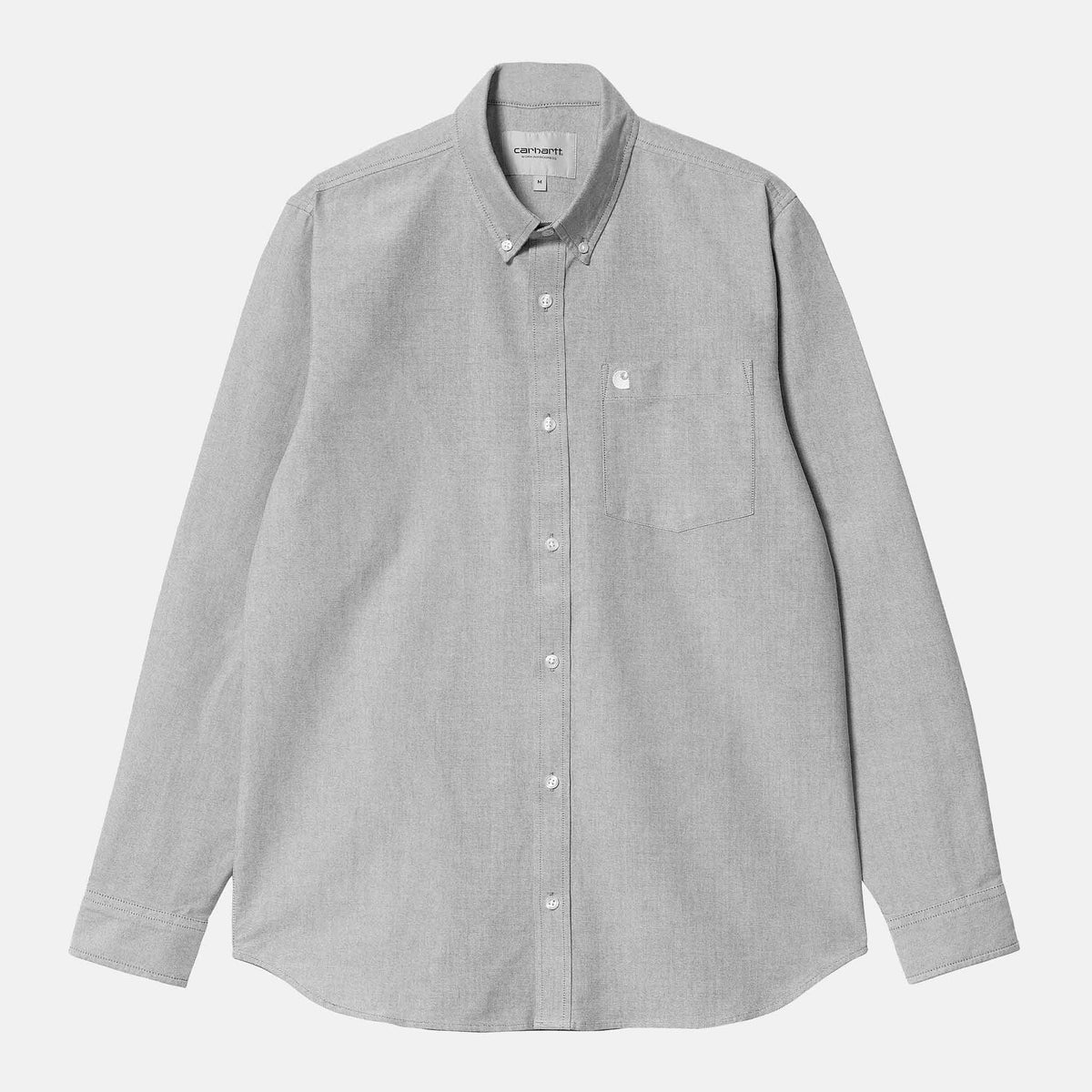 L/S C-Logo Shirt | Black / White