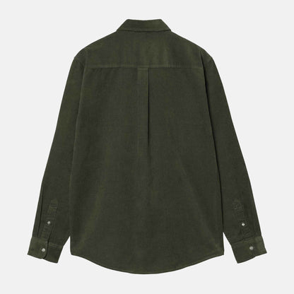 L/S Madison Fine Cord Shirt | Opuntia / Wax