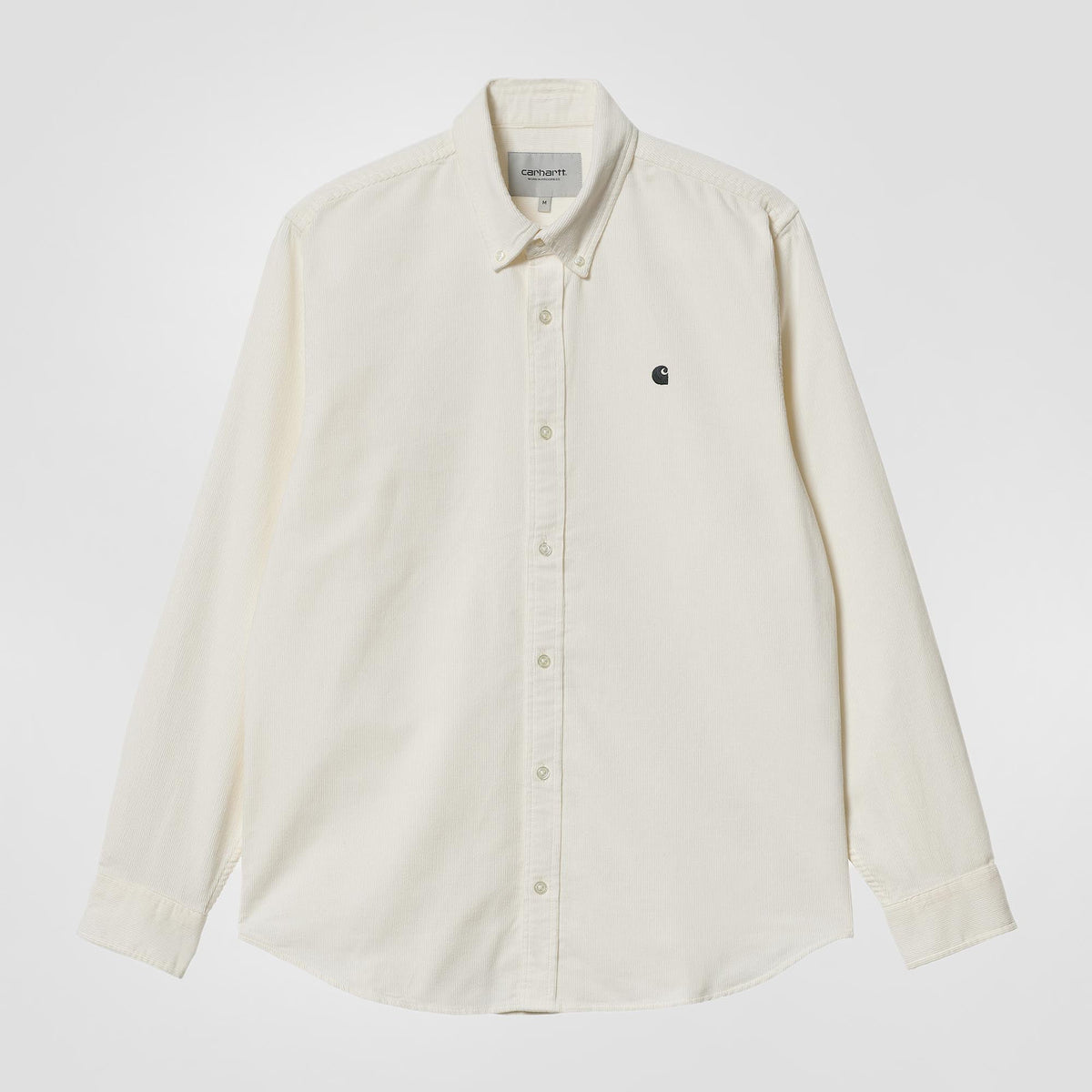 L/S Madison Fine Cord Shirt | Wax / Black