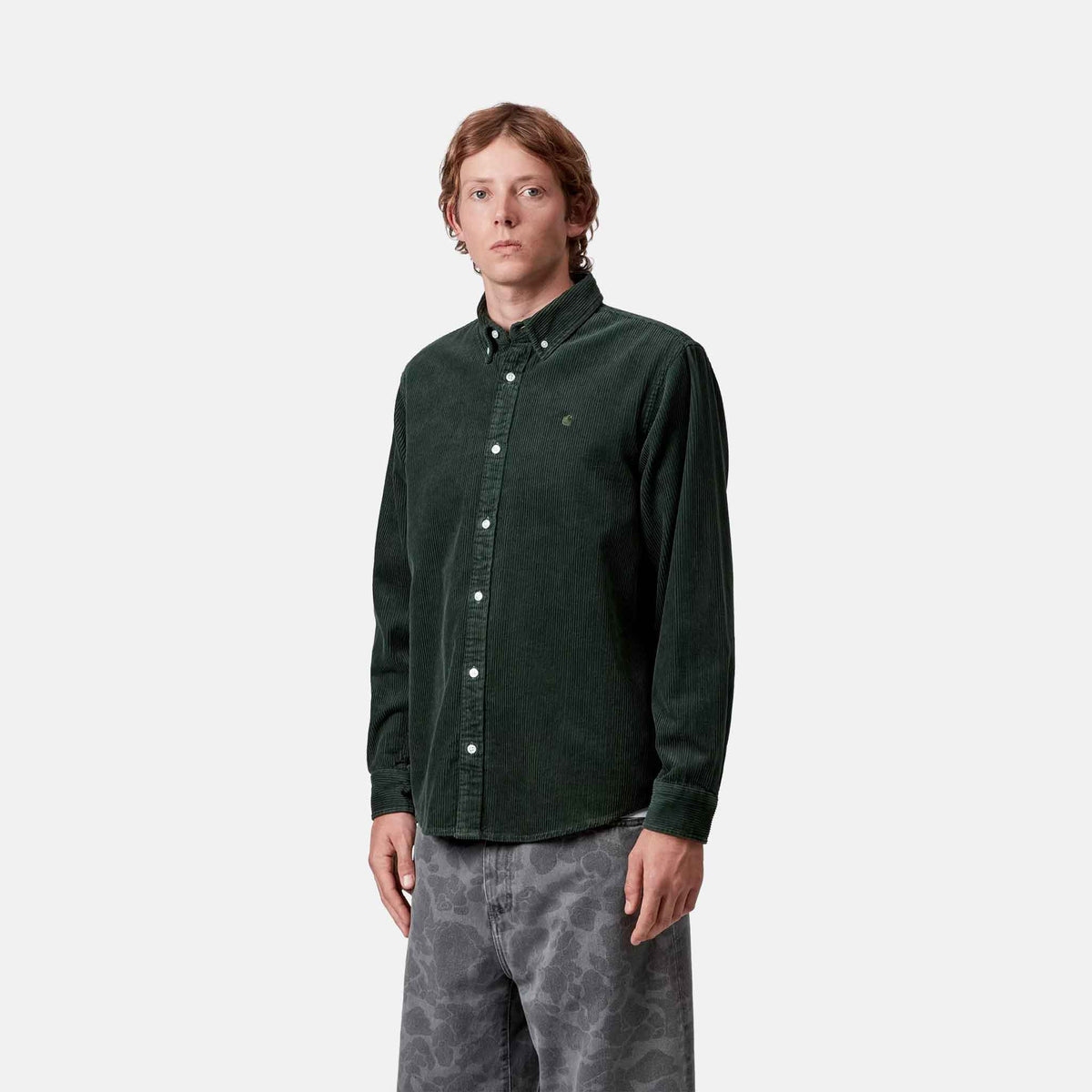 L/S Madison Cord Shirt | Sycamore Tree / Sycamore Tree