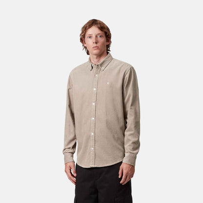 L/S Madison Cord Shirt | Wall / Wall
