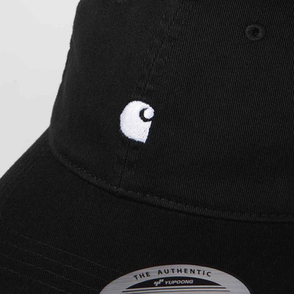 Madison Logo Cap | Black / White