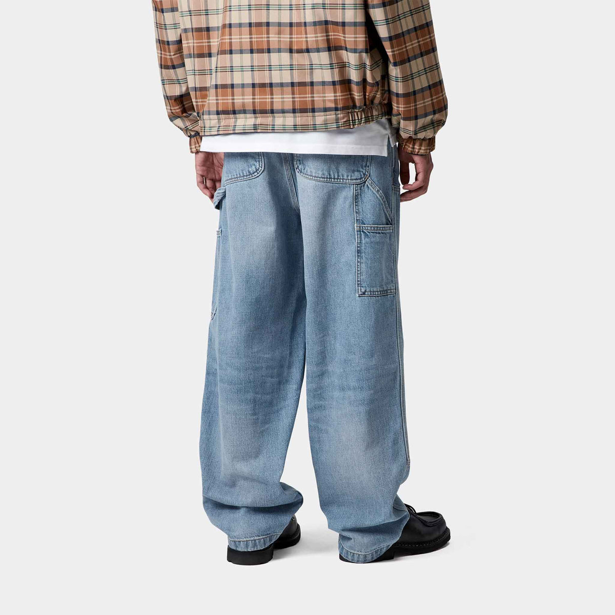 OG Double Knee Pant | Blue, Burst washed 
