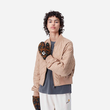 Orla Mitten | Camo Leo Jacquard, Tamarind / Black