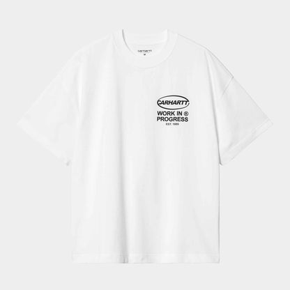 S/S Body Of Work T-Shirt | White / Black