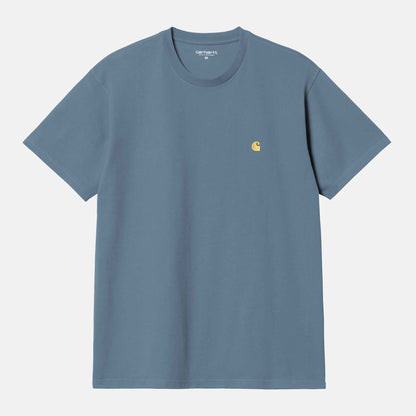S/S Chase T-Shirt | Positano / Gold
