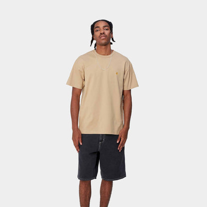 S/S Chase T-Shirt | Sable / Gold