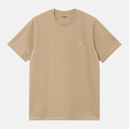 S/S Chase T-Shirt | Sable / Gold