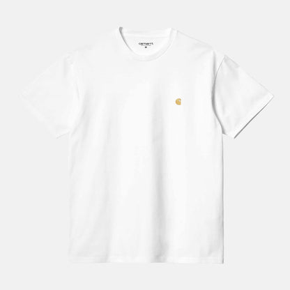 S/S Chase T-Shirt | White / Gold
