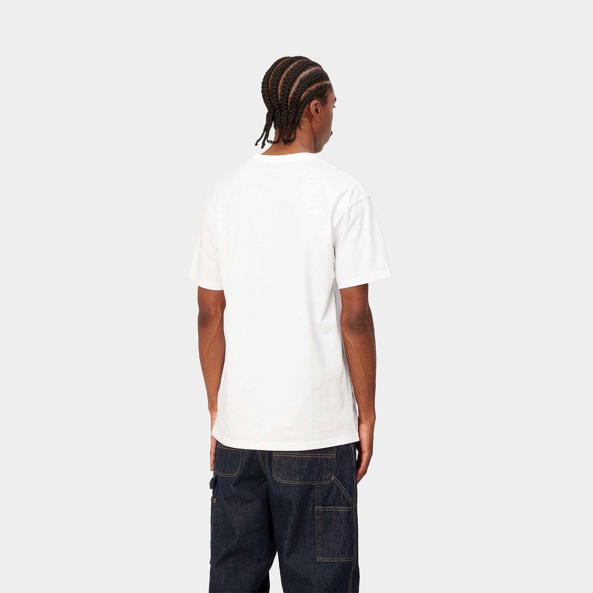 S/S Chase T-Shirt | White / Gold