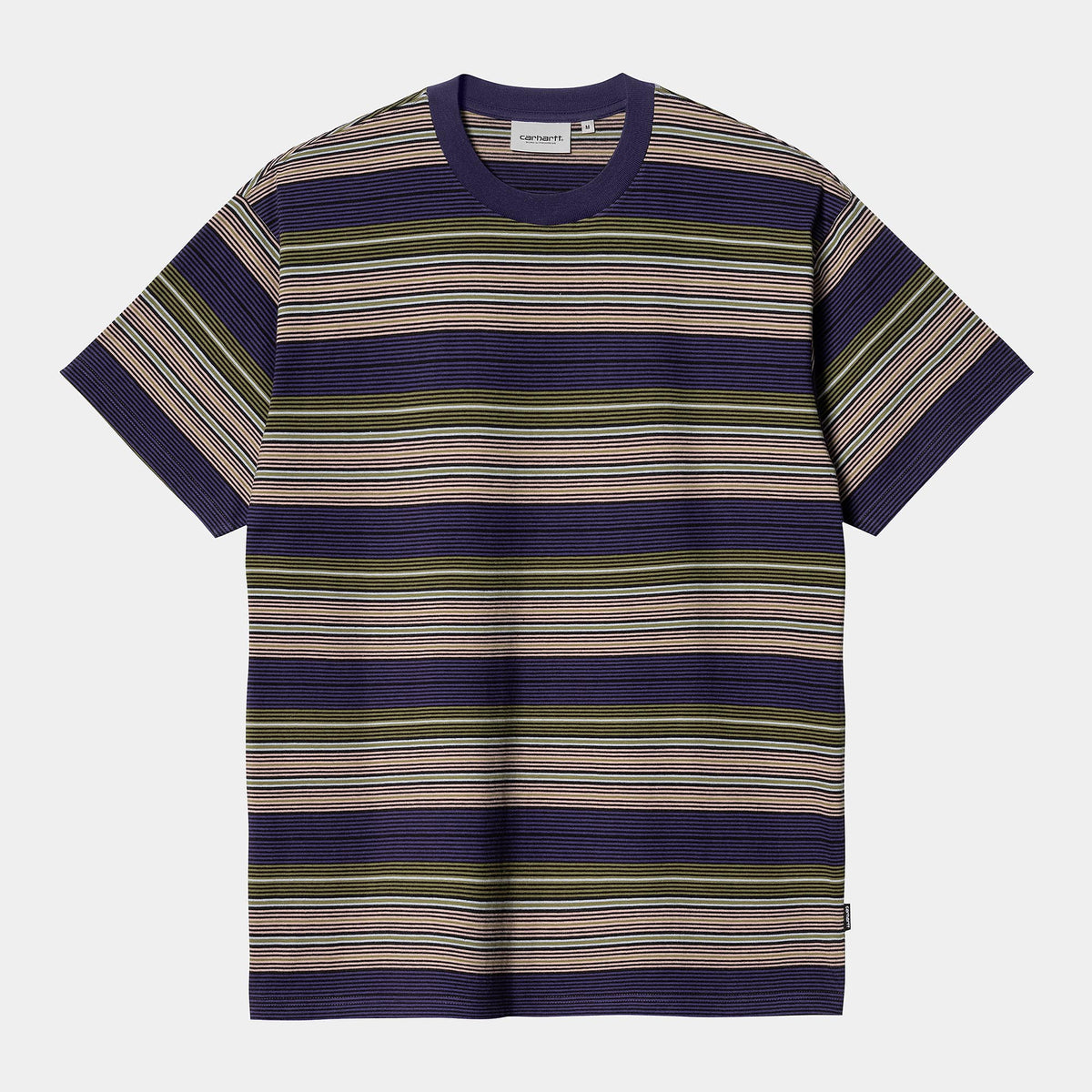 S/S Coby T-Shirt | Colby Stripe, Tyrian