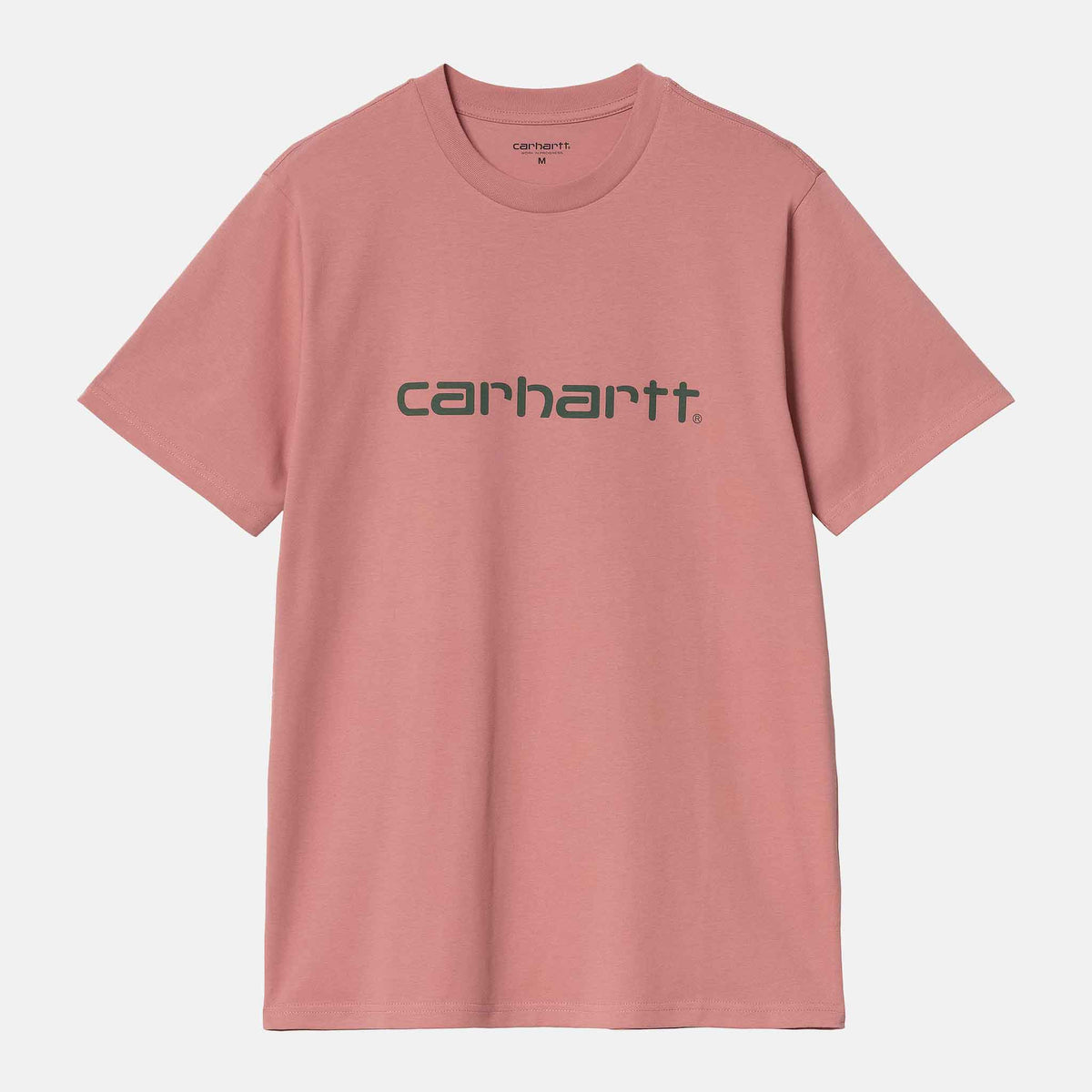 S/S Script T-Shirt | Dusty Rose / Sycamore Tree