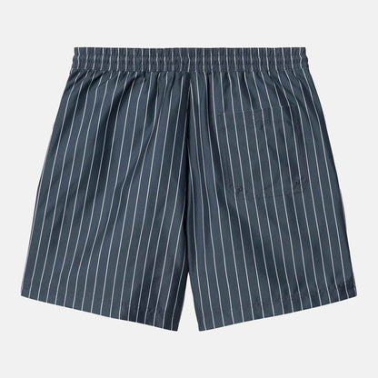 Slater Swim Trunks | Cason Stripe Vertical, Blue