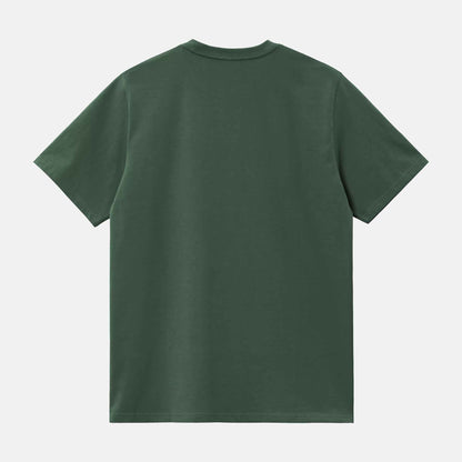 S/S Script T-Shirt | Sycamore Tree / Phlox