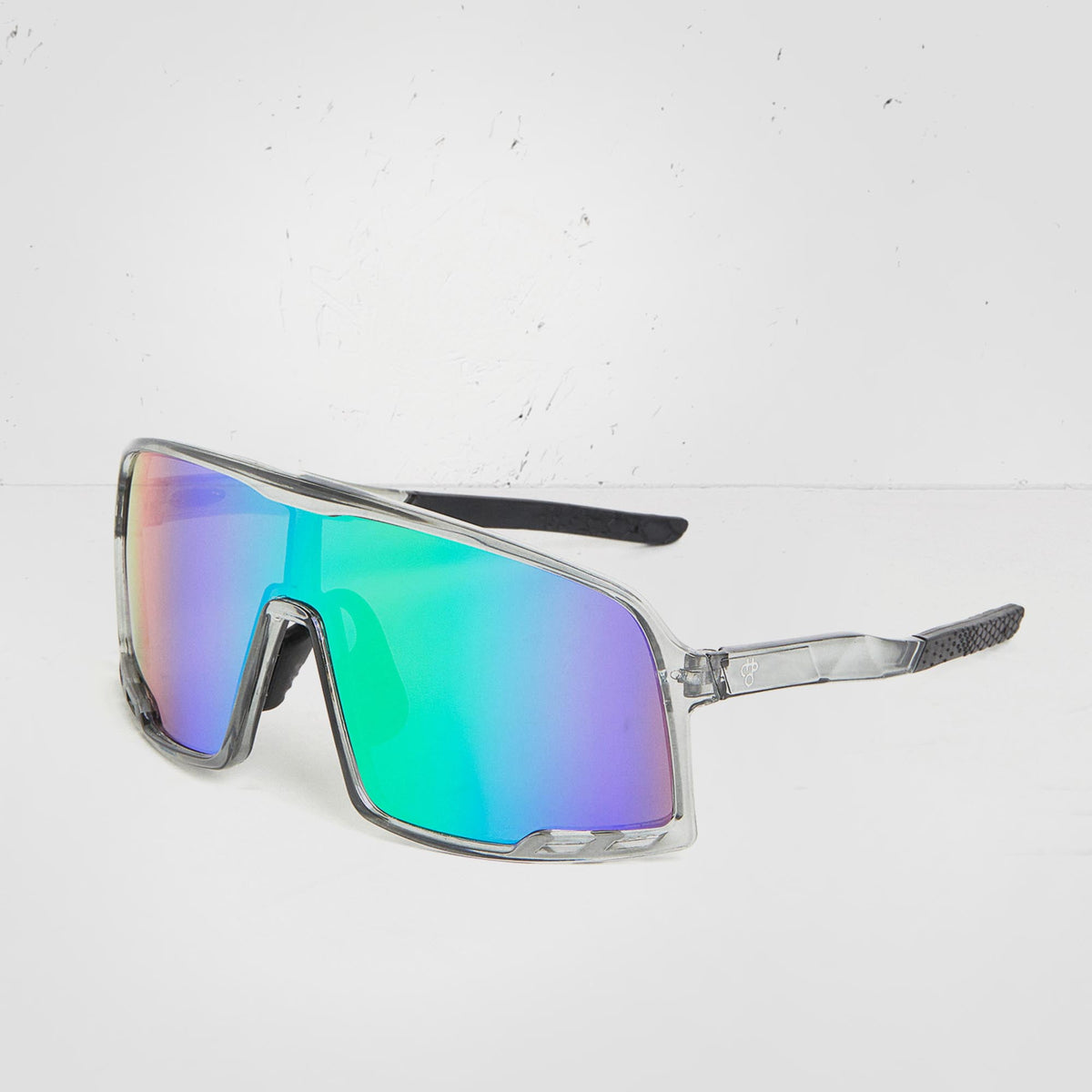 Henrik | Transparent Grey / Rainbow Mirror