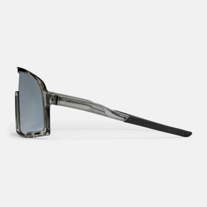 Henrik | Grey Transparent / Silver Mirror