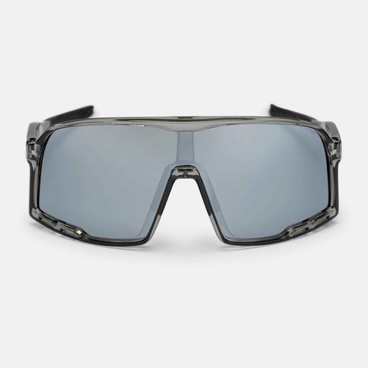 Henrik | Grey Transparent / Silver Mirror