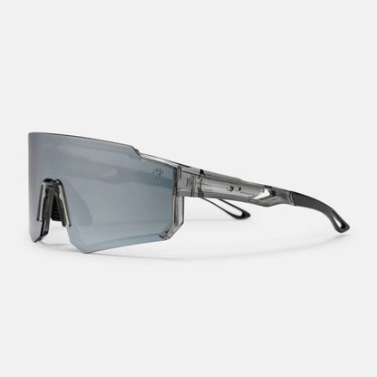 Siri | Transparent Grey / Silver Mirror