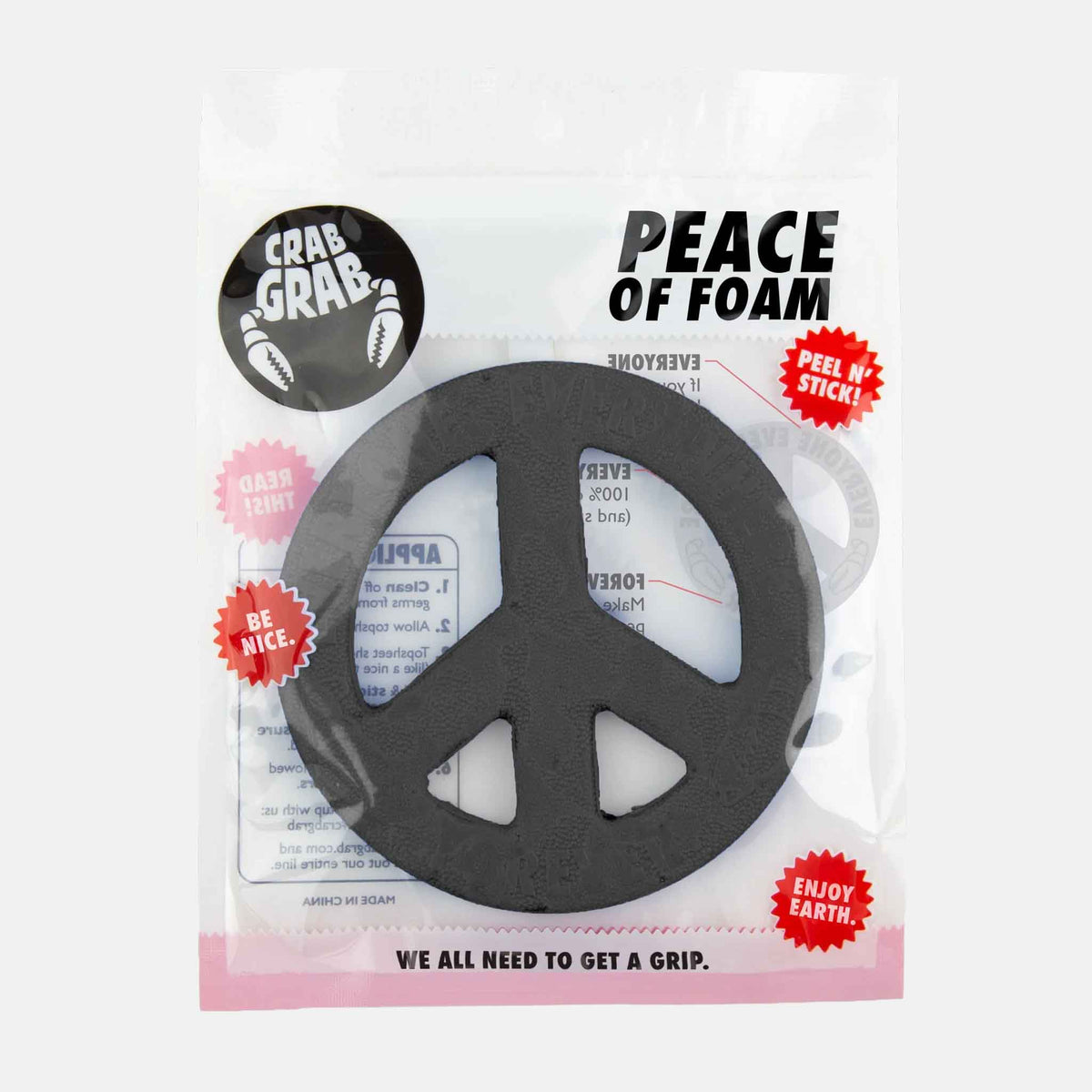 Peace of Foam | Black