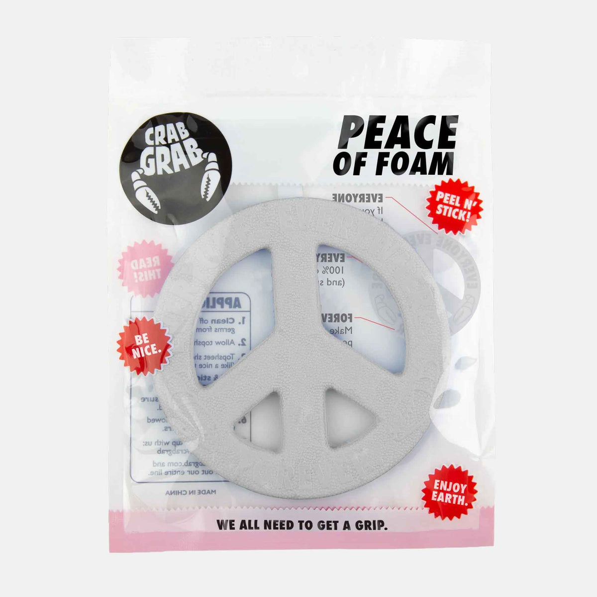 Peace of Foam | White