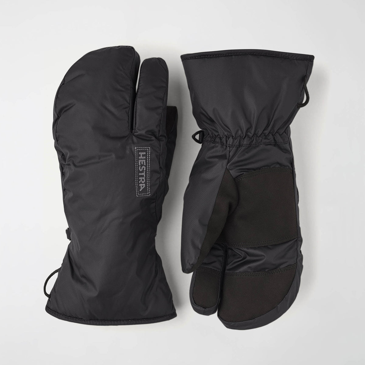 Army Leather Expedition Mitt | Svart / Ljusbrun