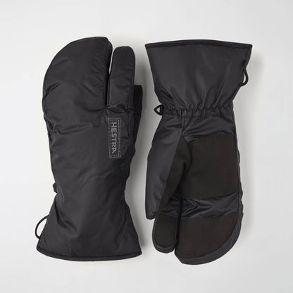 Army Leather Expedition Mitt | Svart / Ljusbrun