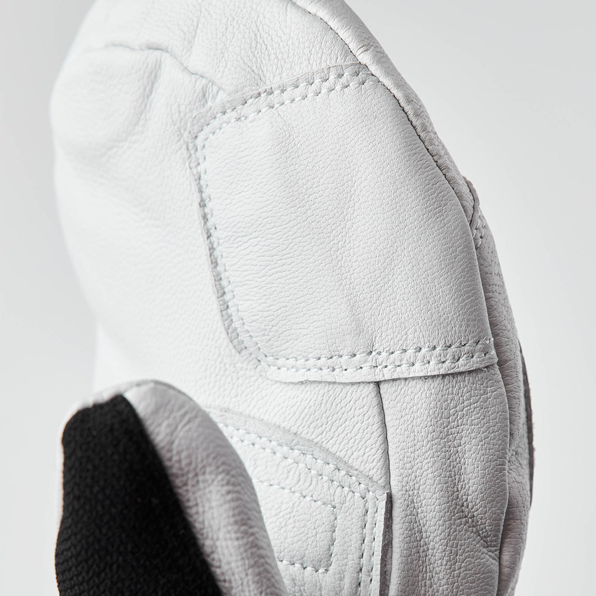 Army Leather Patrol Mitt | Svart