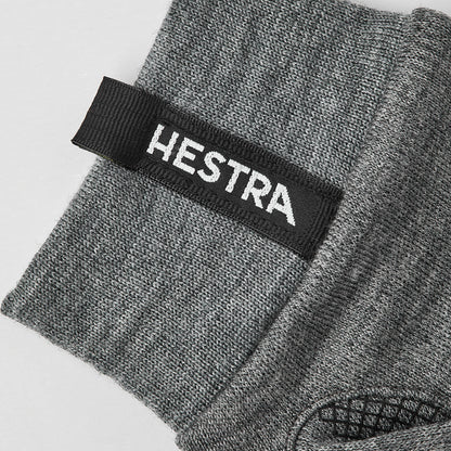Merino Touch Point 5 finger | Grå