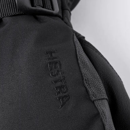 Army Leather Extreme Mitt | Svart