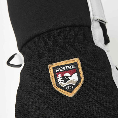 Army Leather Patrol 3-finger | Svart