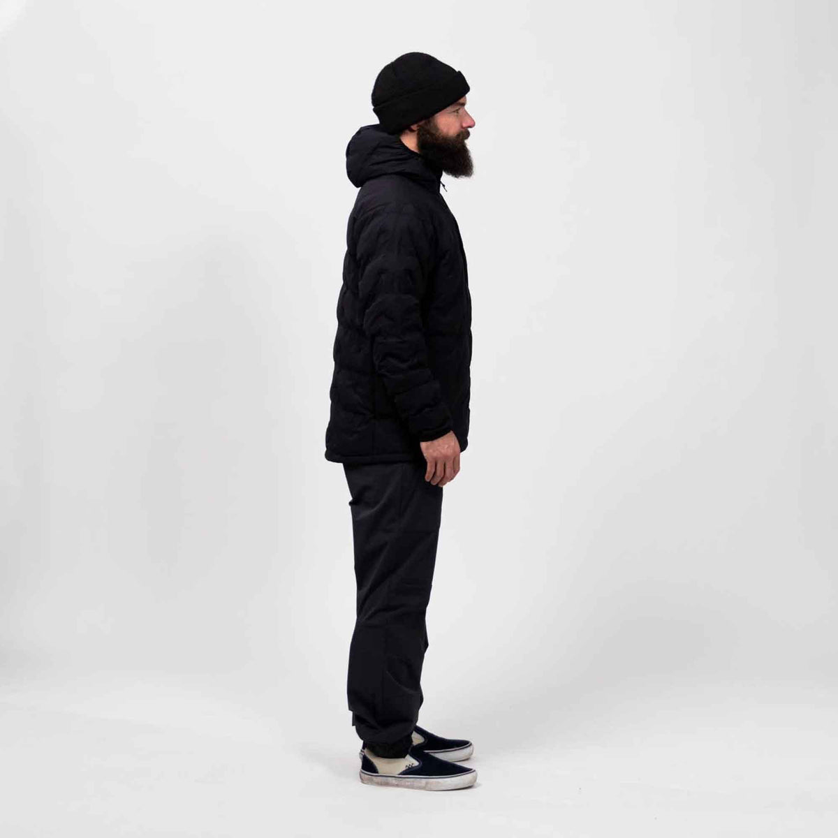 Dark Start Recycled Hoodie | Stealth Black