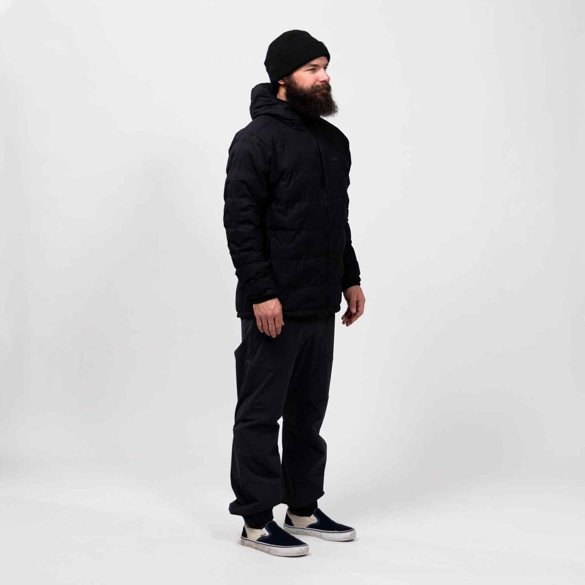Dark Start Recycled Hoodie | Stealth Black