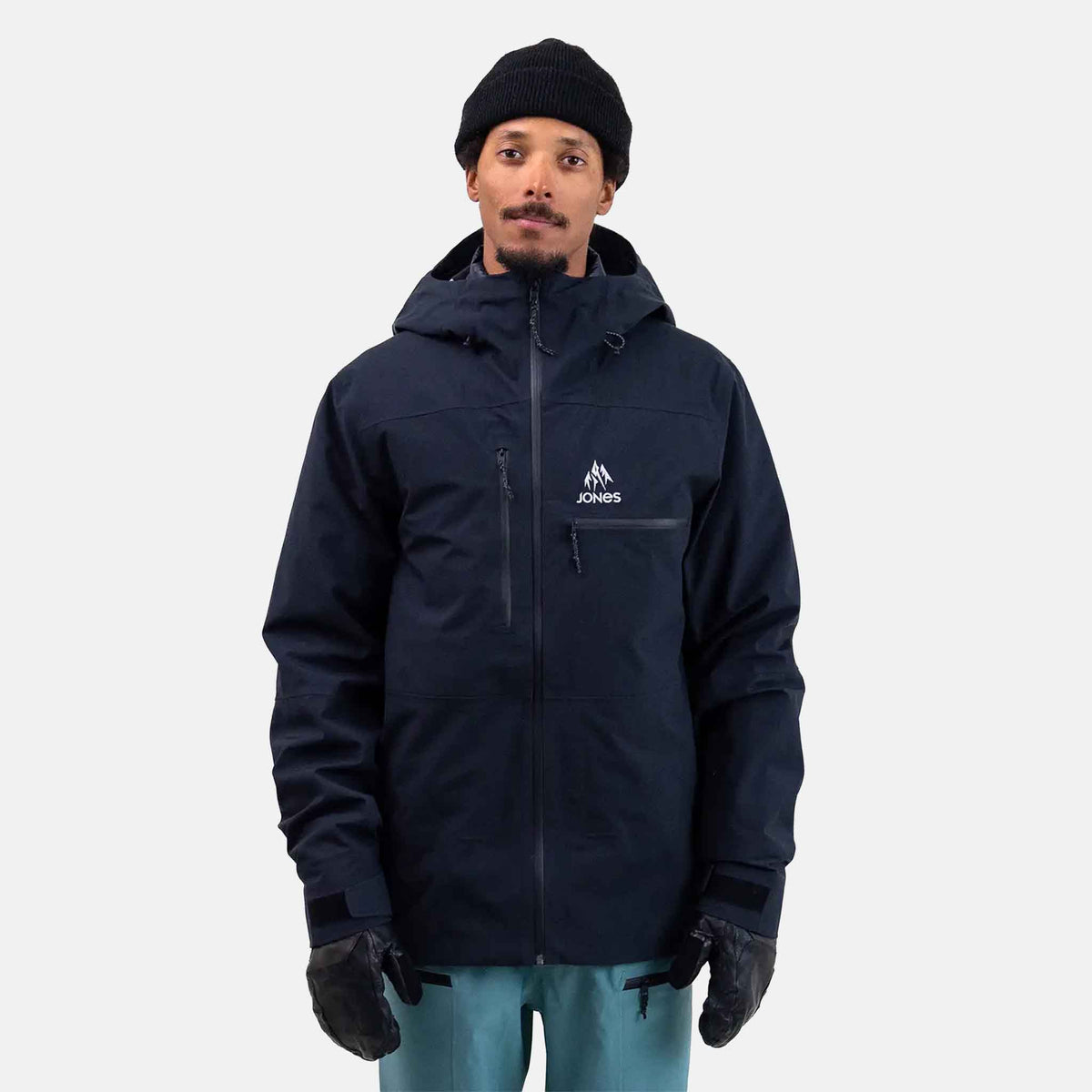 Mens Shralpinist Stretch Recycled Jacket | Stealth Black