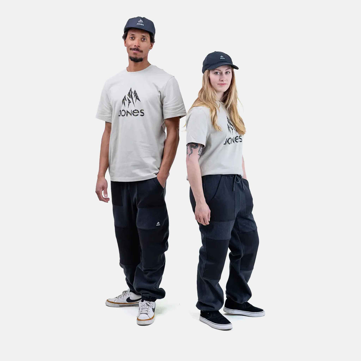 Truckee Organic Cotton Tee | Smoke Gray