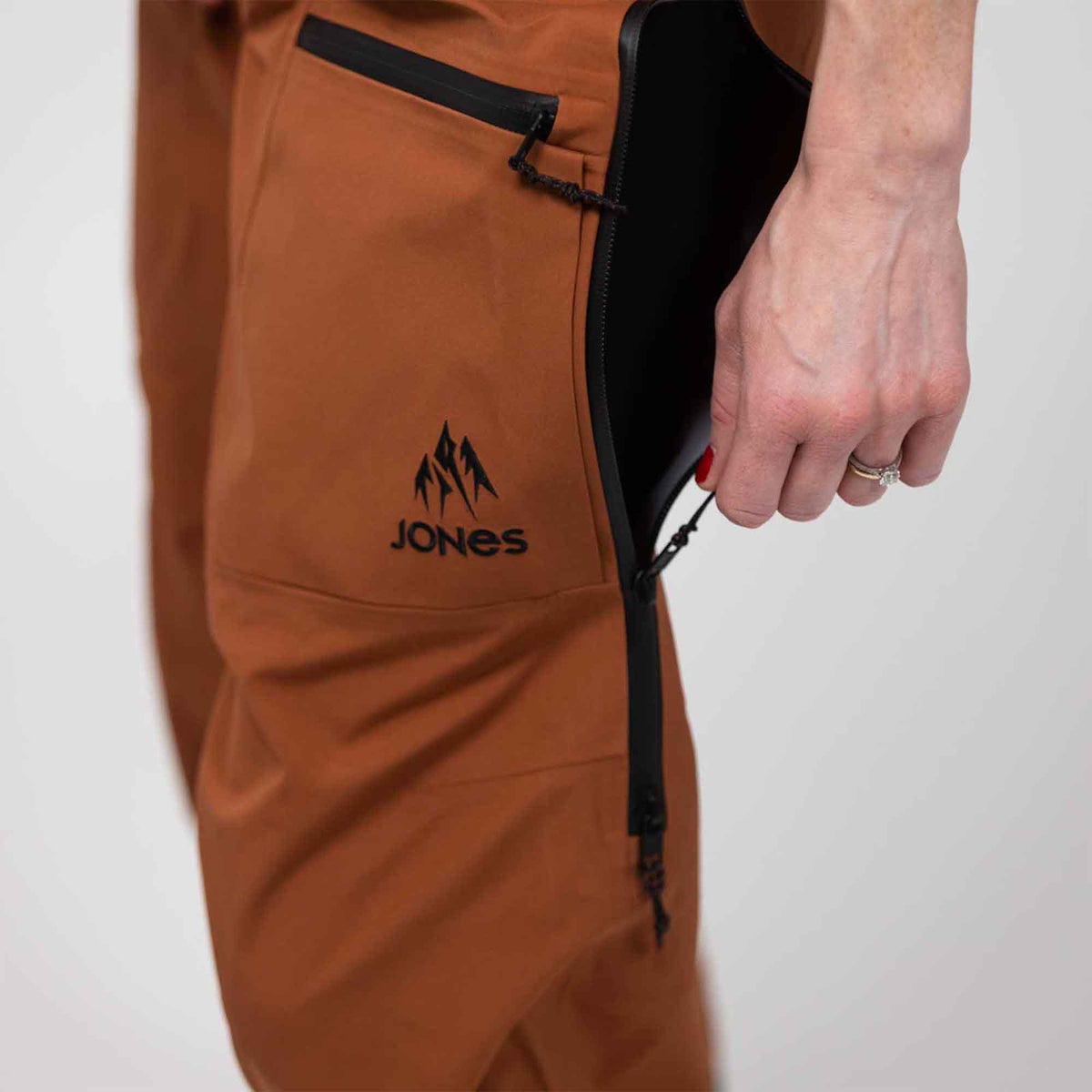Wms Shralpinist Stretch Recycled Pants | Stealth Black