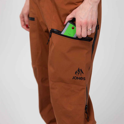 Wms Shralpinist Stretch Recycled Pants | Stealth Black