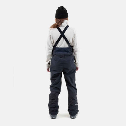 Womens Mtn Surf Recycled Bib Pant | Stealth Black