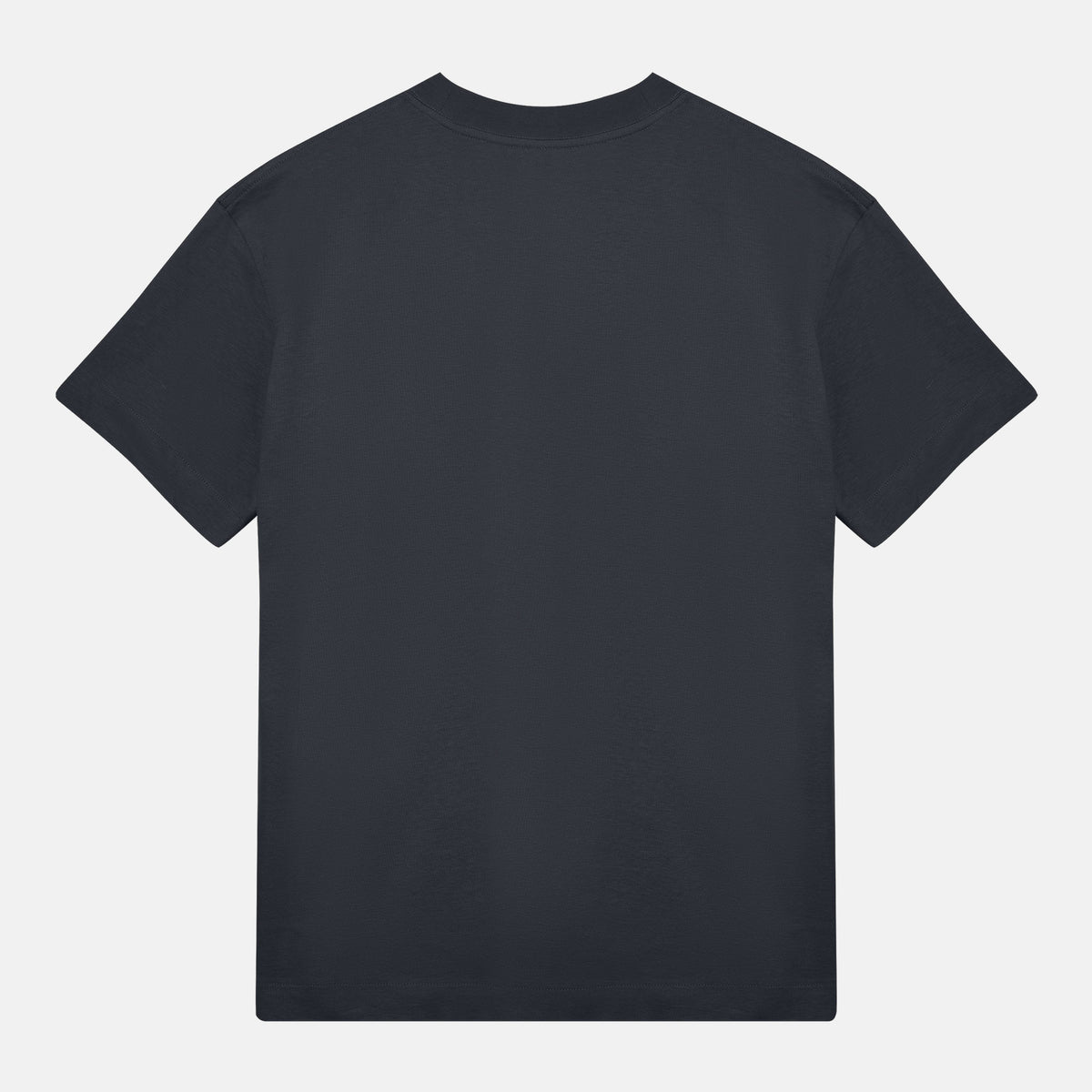 JW Vit Målad Logo Boxy Tee | Svartgrå