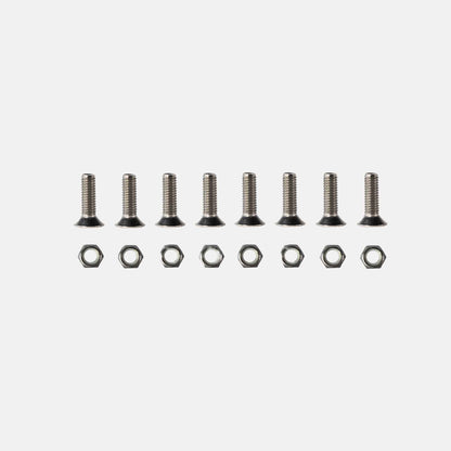 Hardware For Ultraclip 2.0 Thru Mount, M5 Flathead
