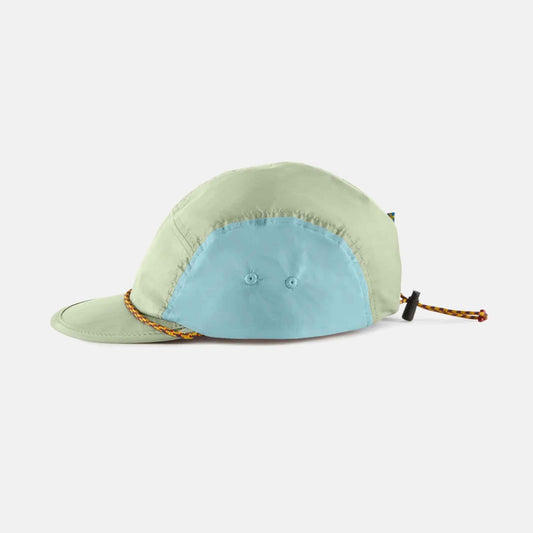 Runa Five Panel Cap | Sea Foam - Mineral Blue