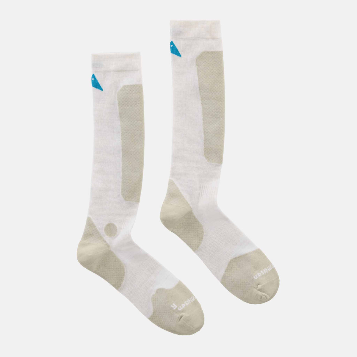 Mara Knee Socks | Silver Creme